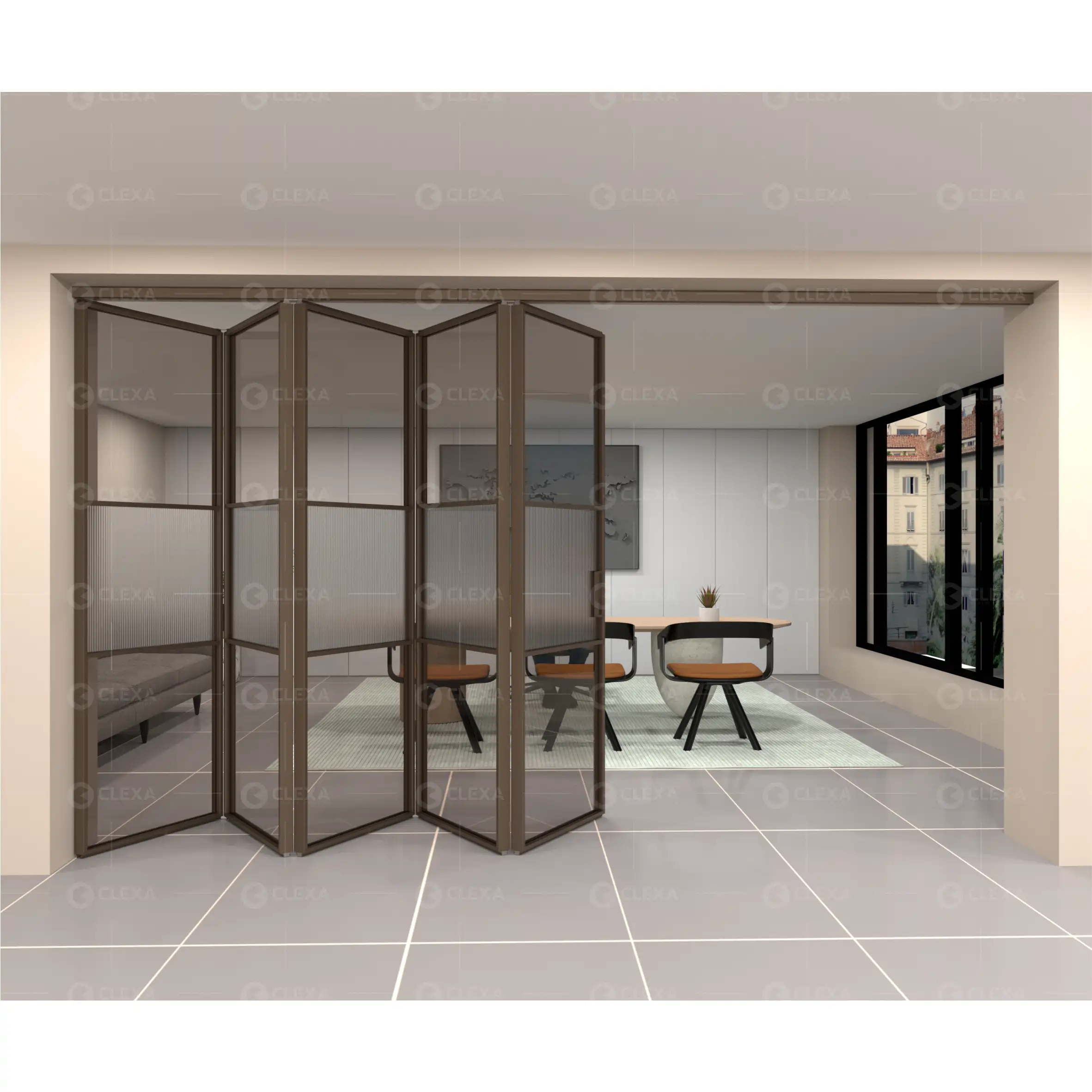 Sliding Folding Pratition